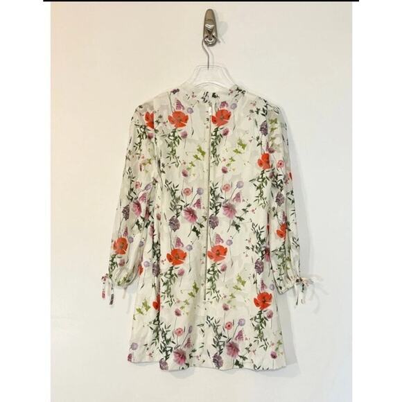 Ted Baker Imane Tunic Dress in Floral Print Hedgerow Size 3 Us Size 8 - Picture 6 of 9